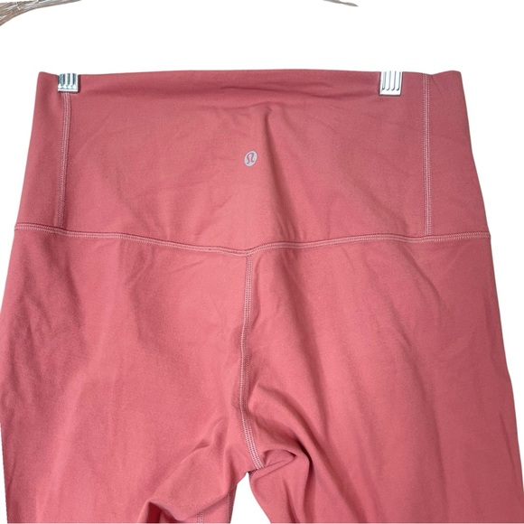 Lululemon Unlimit High-Rise Tight 25" Brier Rose Pink Size 10 EUC - Picture 8 of 12